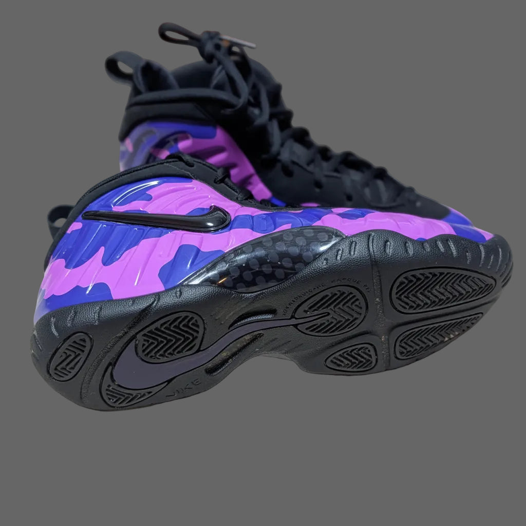 Nike Air Foamposite Pros "Purple Camo" 6 Youth