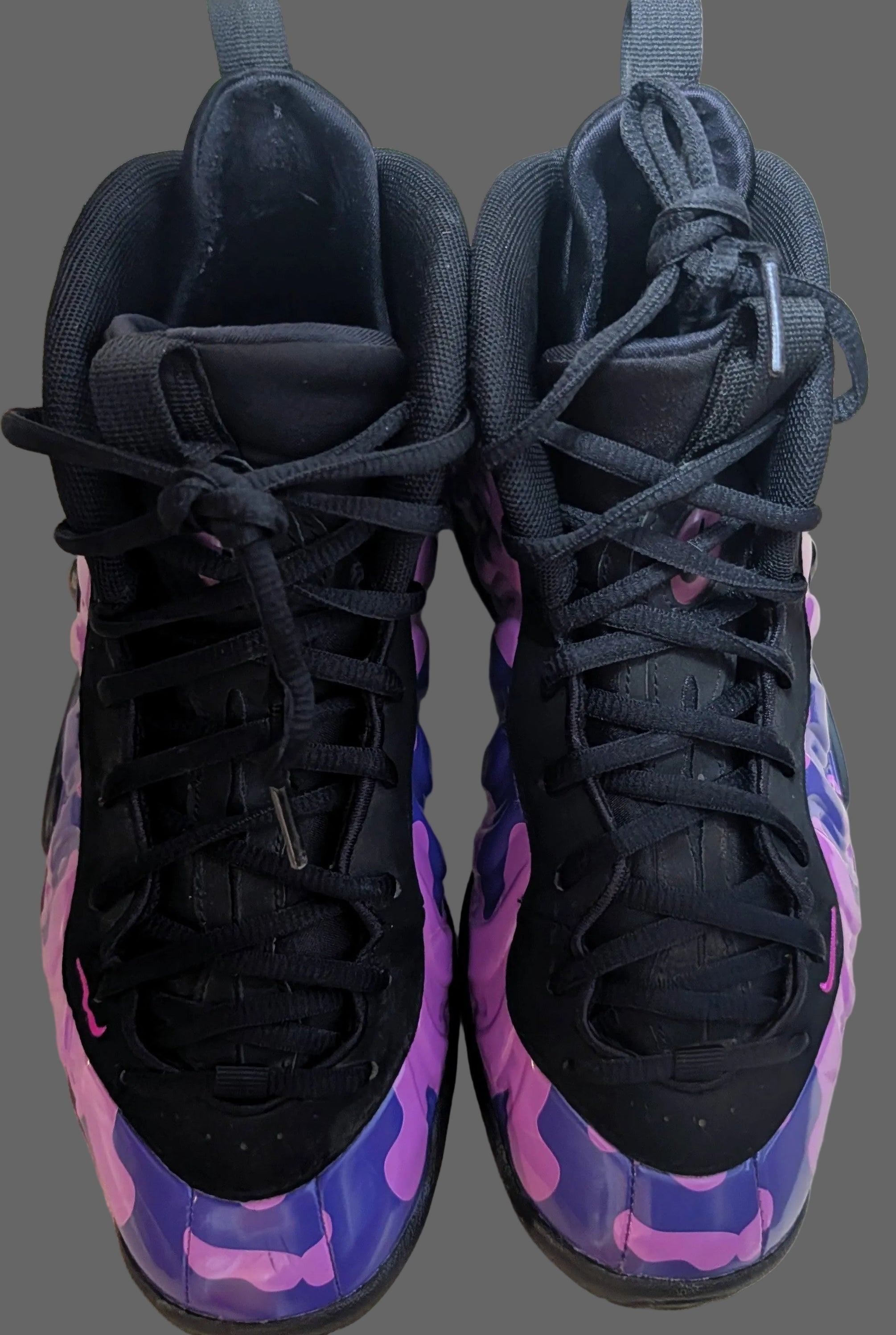 Nike Air Foamposite Pros "Purple Camo" 6 Youth